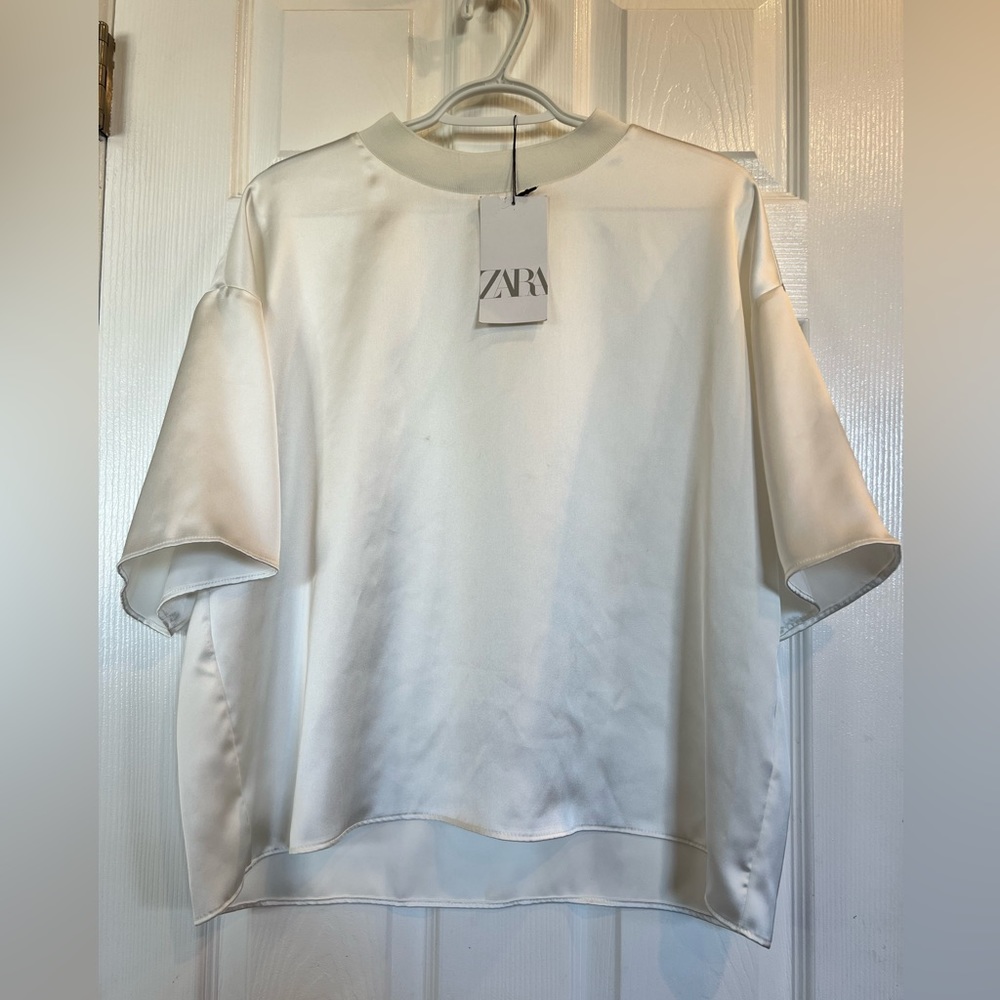 Zara Satin Blouse